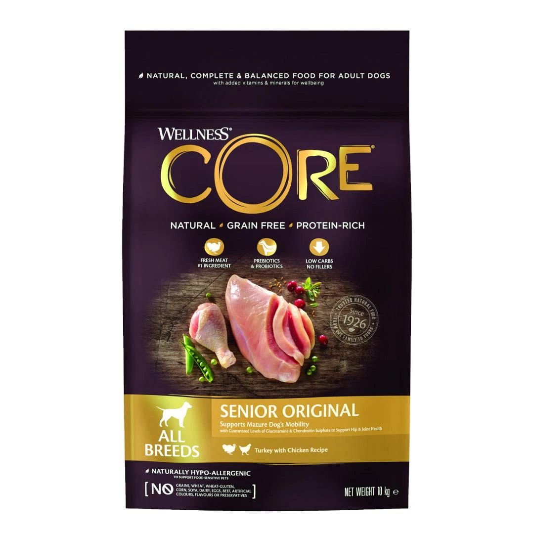 Wellness CORE Hondenvoer Senior 10 Kg 1 Wellness CORE Hondenvoer Senior 10 Kg