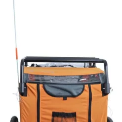 DoggyRide Hondenfietskar Novel 15 Compleet Oranje/Zwart 5 DoggyRide Hondenfietskar Novel 15 Compleet Oranje/Zwart -Aanbiedingen Snoef Poot Winkel 0088057502920 achterkant