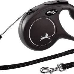 Flexi New Classic M Met Koord 5 Mtr -Aanbiedingen Snoef Poot Winkel 0208170 a