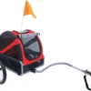 DoggyRide Hondenfietskar Mini 20 Rood/Zwart