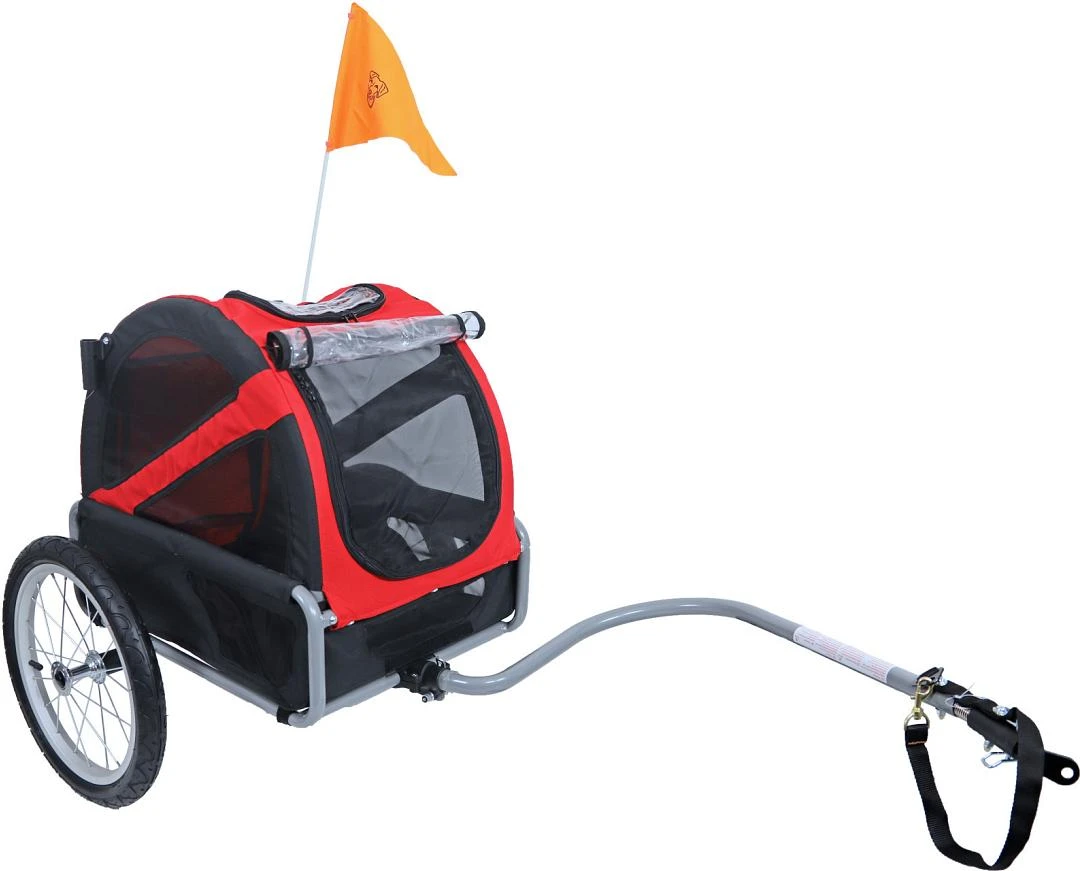 DoggyRide Hondenfietskar Mini 20 Rood/Zwart 1 DoggyRide Hondenfietskar Mini 20 Rood/Zwart