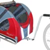 DoggyRide Hondenfietskar Novel 20 Rood/Grijs