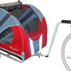 DoggyRide Hondenfietskar Novel 20 Rood/Grijs