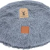 Boony Est. 1941 Ligkussen Rond Badger Grey 45 Cm