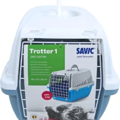 Savic Reismand Trotter 1 Earthblue/wit -Aanbiedingen Snoef Poot Winkel 0216269 f