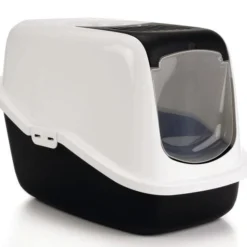 Savic Kattenbak Nestor Zwart/wit