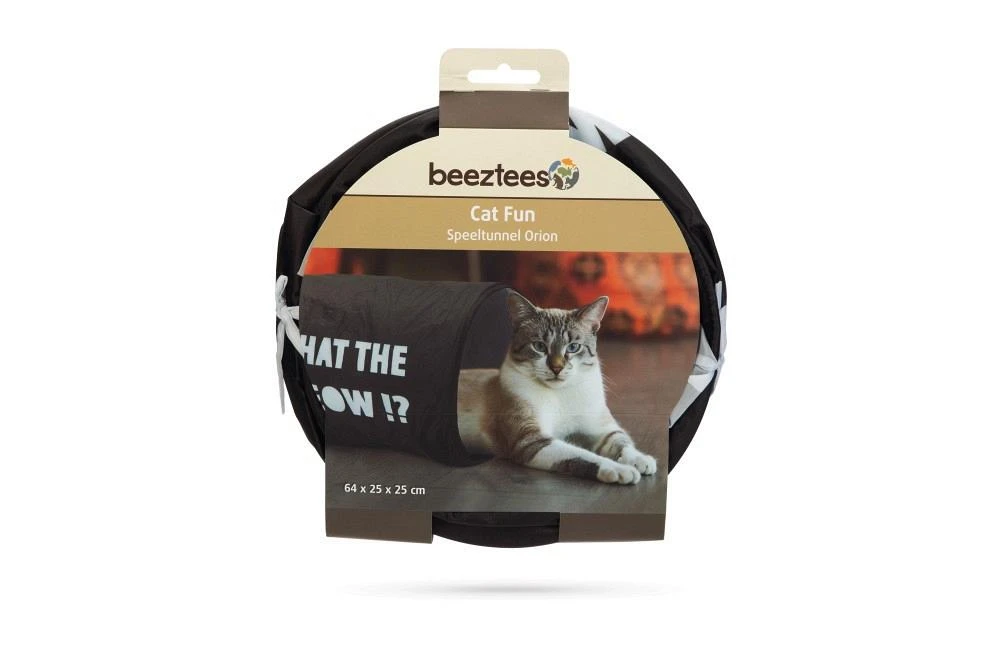 Beeztees Speeltunnel Orion Zwart 2 Beeztees Speeltunnel Orion Zwart - Afbeelding 2