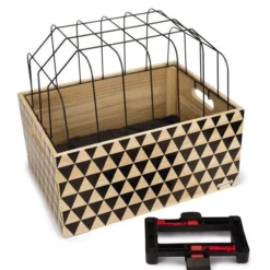 Beeztees Houten Fietsmand Touring Met Kap