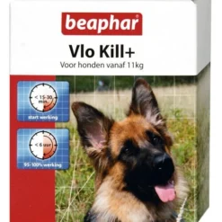 Beaphar Vlo Kill+ Hond Vanaf 11 Kg 6 St