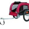 TRIXIE Hondenfietskar Zwart/rood