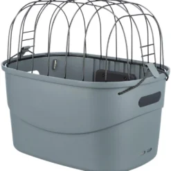 TRIXIE Fietsmand Voor Aan Het Stuur Grijs