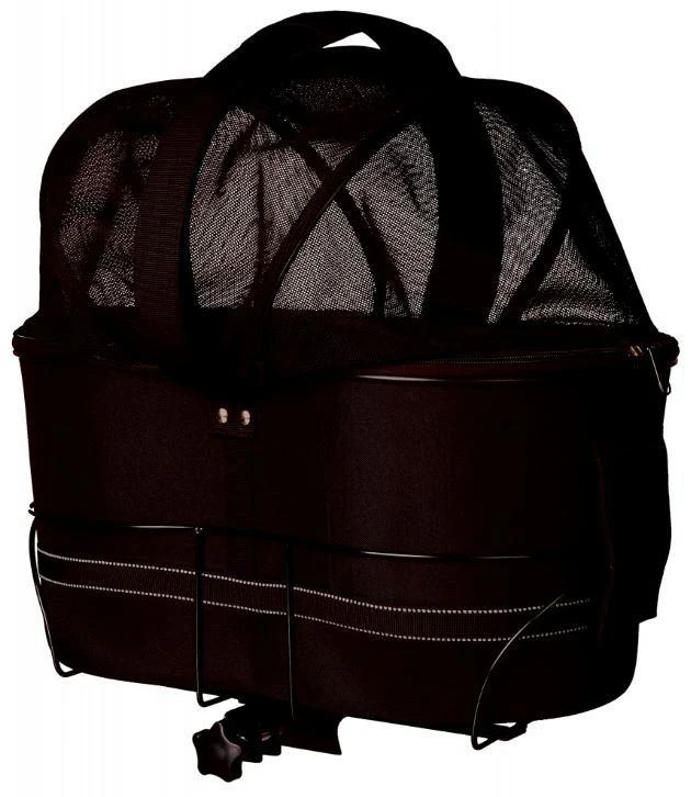 TRIXIE Fietsmand Brede Bagagedragers Zwart 1 TRIXIE Fietsmand Brede Bagagedragers Zwart