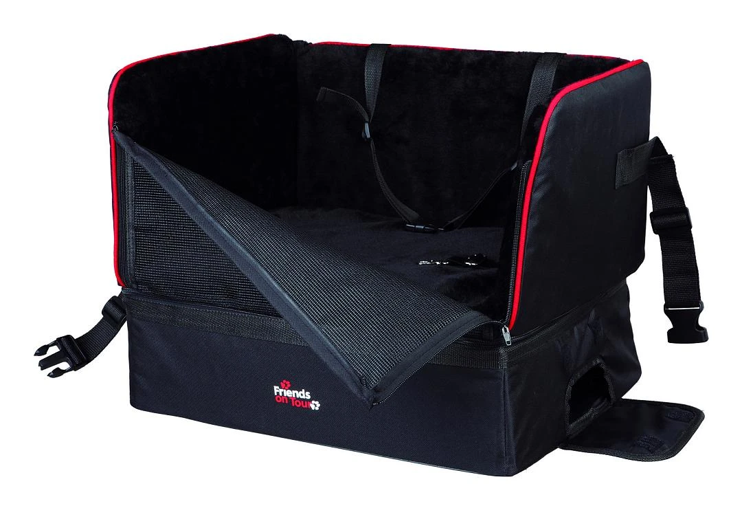 TRIXIE Autozitje Zwart 1 TRIXIE Autozitje Zwart