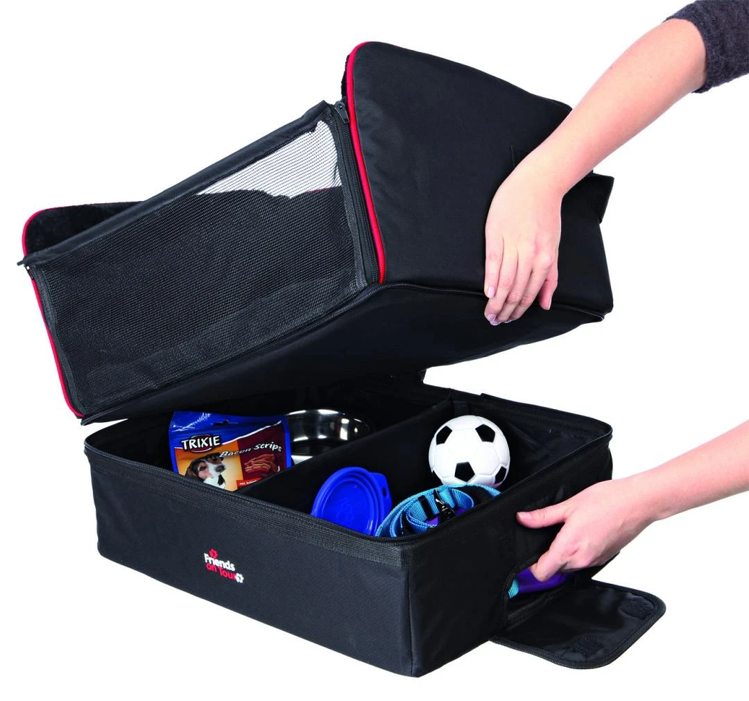 TRIXIE Autozitje Zwart 2 TRIXIE Autozitje Zwart - Afbeelding 2