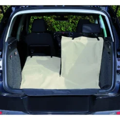 TRIXIE Kofferbakdeken Beige/zwart