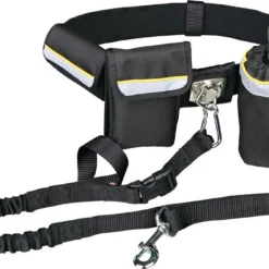 TRIXIE Hardloopriem Zwart/grafiet