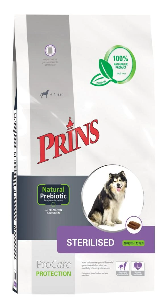 Prins Hondenvoer ProCare Protection Sterilised 3 Kg 1 Prins Hondenvoer ProCare Protection Sterilised 3 Kg