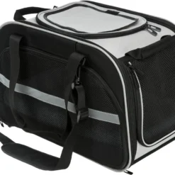 TRIXIE Woon- En Transporttas Hond Valery Zwart/Grijs