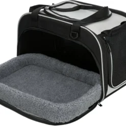 TRIXIE Woon- En Transporttas Hond Valery Zwart/Grijs -Aanbiedingen Snoef Poot Winkel 266022 PHO PRO CLIP 28901 4