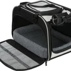 TRIXIE Woon- En Transporttas Hond Valery Zwart/Grijs -Aanbiedingen Snoef Poot Winkel 266024 PHO PRO CLIP 28901 6