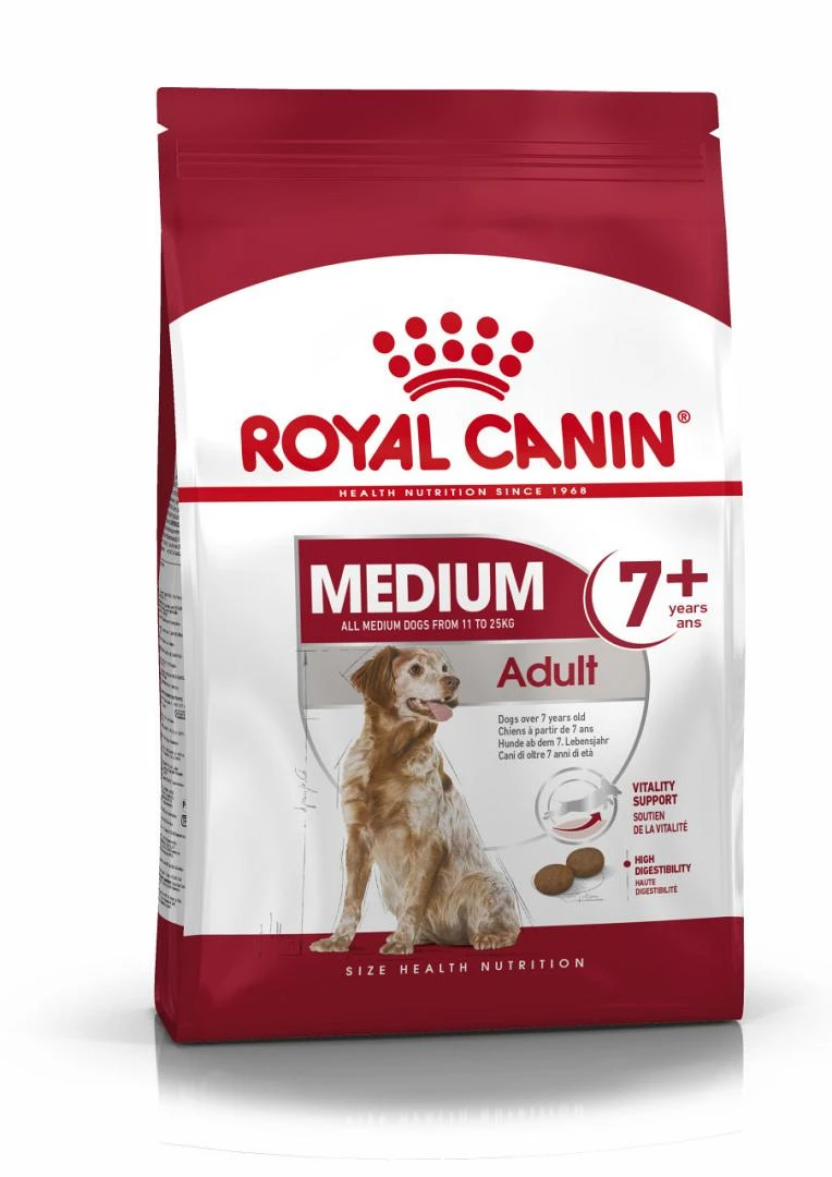 Royal Canin Hondenvoer Medium Adult 7+ 15 Kg 1 Royal Canin Hondenvoer Medium Adult 7+ 15 Kg