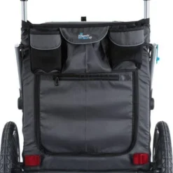 TRIXIE Opvouwbare Hondenfietskar Grijs -Aanbiedingen Snoef Poot Winkel 4011905127965 2