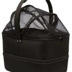 TRIXIE Fietsmand Voor Aan Het Stuur Zwart