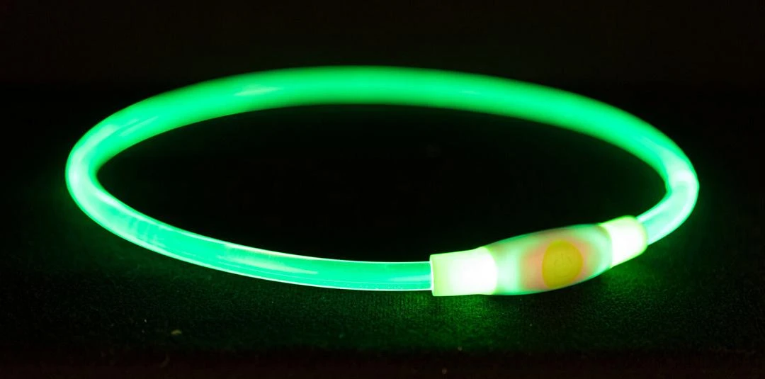 TRIXIE USB Flash Lichtgevende Band Groen 2 TRIXIE USB Flash Lichtgevende Band Groen - Afbeelding 2