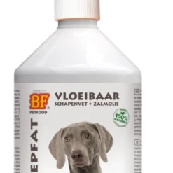 BF Petfood Vloeibaar Schapenvet Met Zalmolie 500 Ml