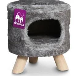 Petrebels Poef Kings & Queens Victoria 45 Royal Grey