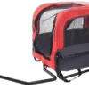 Flamingo Hondenfietskar Doggy Liner Romero Rood/grijs