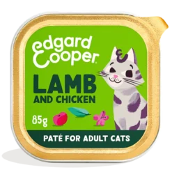Edgard & Cooper Kattenvoer Adult Lam & Kip Paté 85 Gr