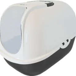 Moderna Kattenbak Budget Cat Donkergrijs/wit