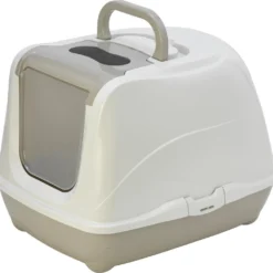 Moderna Kattenbak Flip Cat XL Warmgrijs 5 Moderna Kattenbak Flip Cat XL Warmgrijs -Aanbiedingen Snoef Poot Winkel 5412087007349 a