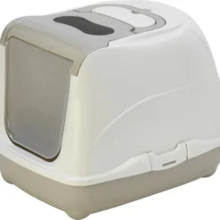 Moderna Kattenbak Flip Cat Warmgrijs