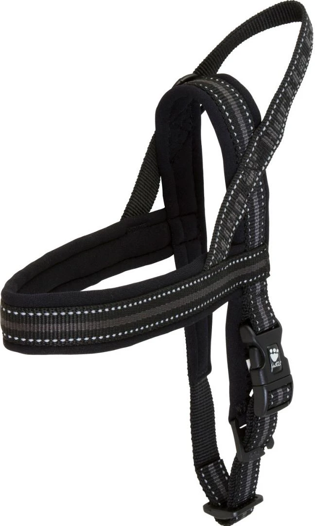 Hurtta Harnas Padded Black 1 Hurtta Harnas Padded Black
