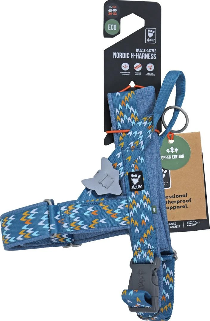 Hurtta H-harnas Razzle Dazzle Bilberry 7 Hurtta H-harnas Razzle Dazzle Bilberry - Afbeelding 7