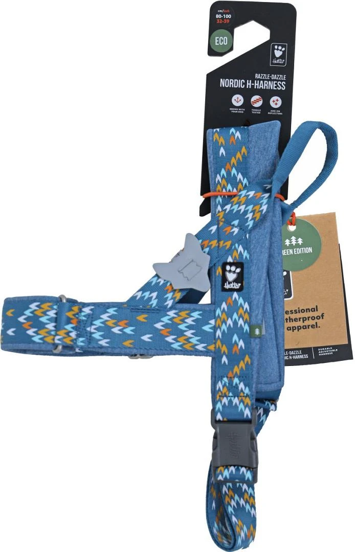 Hurtta H-harnas Razzle Dazzle Bilberry 8 Hurtta H-harnas Razzle Dazzle Bilberry - Afbeelding 8