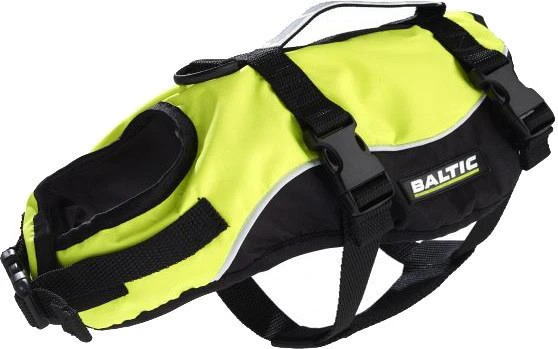 Baltic Kattenzwemvest Maja Geel/Zwart 1 Baltic Kattenzwemvest Maja Geel/Zwart