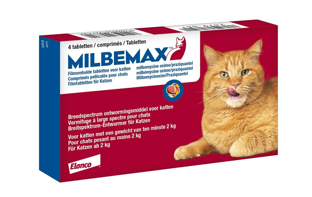 Milbemax Tabletten Kat 2 - 12 Kg 4 St 1 Milbemax Tabletten Kat 2 - 12 Kg 4 St