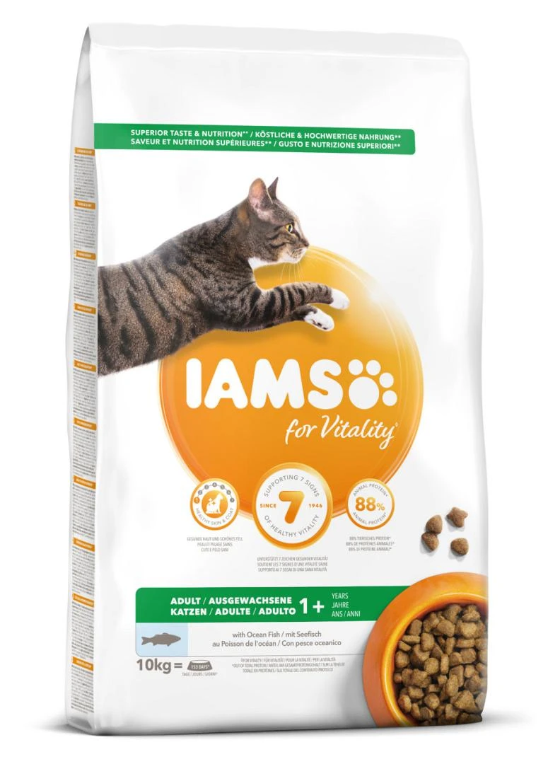IAMS Kattenvoer Adult Ocean Fish 10 Kg 1 IAMS Kattenvoer Adult Ocean Fish 10 Kg