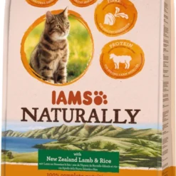 IAMS Naturally Kattenvoer Adult Lamb & Rice 2,7 Kg