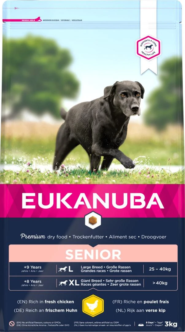 Eukanuba Hondenvoer Caring Senior Large Breed 3 Kg 1 Eukanuba Hondenvoer Caring Senior Large Breed 3 Kg