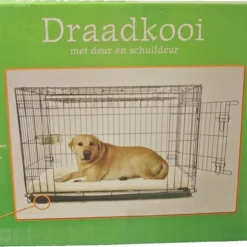 Boon Premium Hondenbench Met Deur En Schuifdeur Zwart -Aanbiedingen Snoef Poot Winkel 8712901071561 a