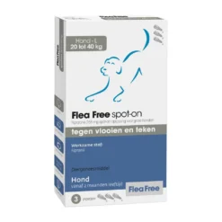 Flea Free Spot-On Hond 20 - 40 Kg 3 Pipetten