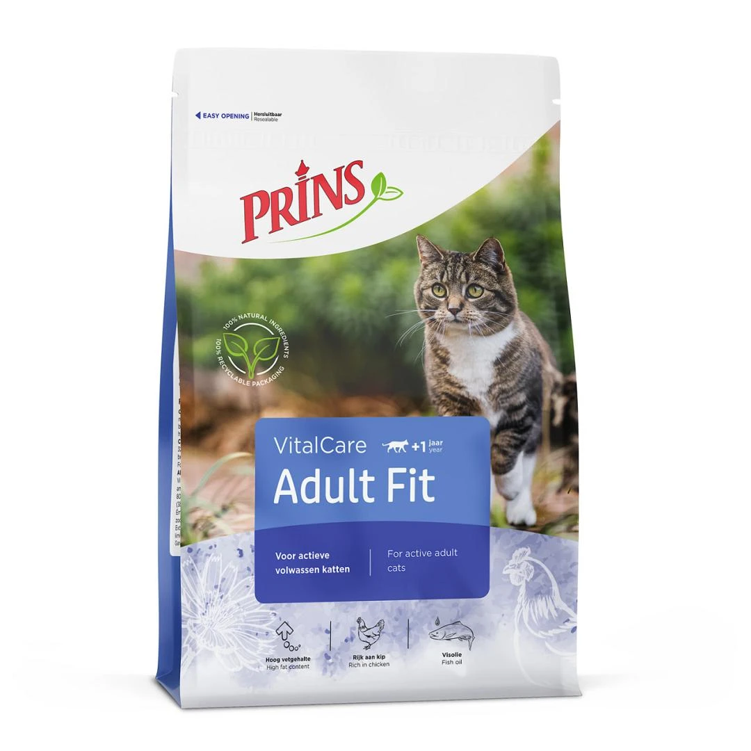 Prins Kattenvoer VitalCare Adult Fit 1,5 Kg 1 Prins Kattenvoer VitalCare Adult Fit 1,5 Kg