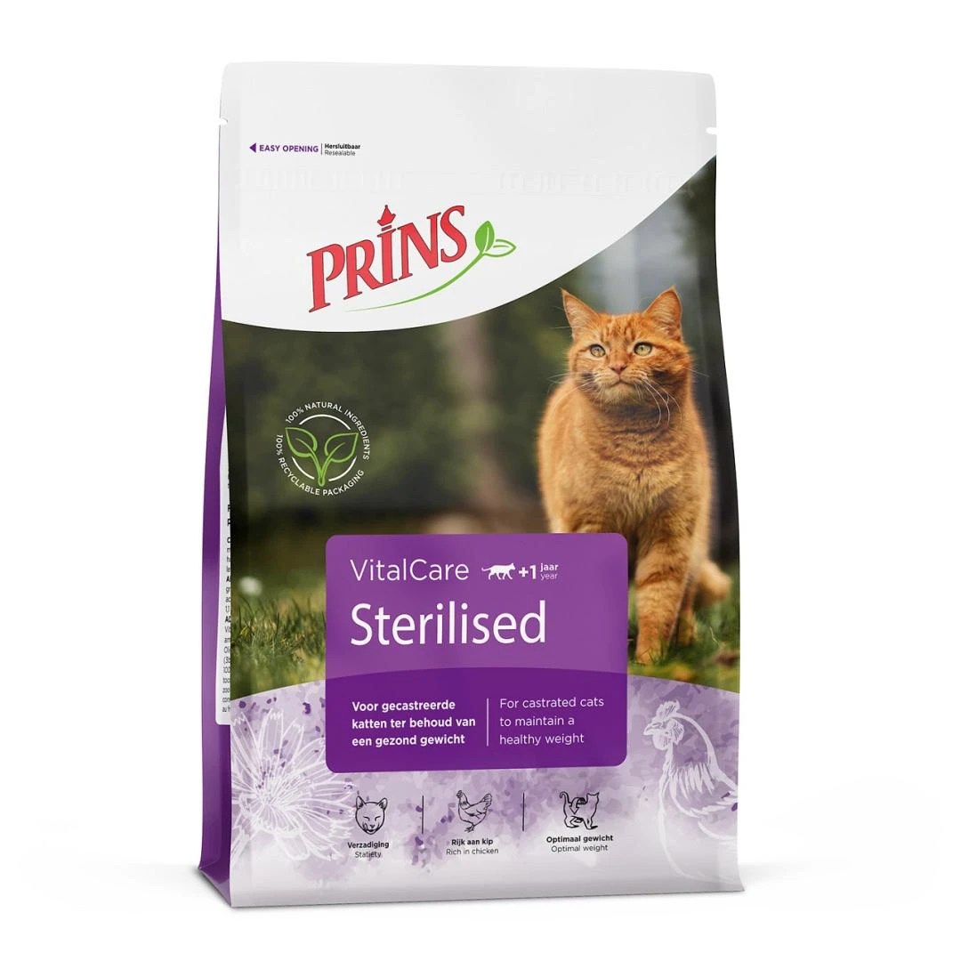 Prins Kattenvoer VitalCare Sterilised 1,5 Kg 1 Prins Kattenvoer VitalCare Sterilised 1,5 Kg