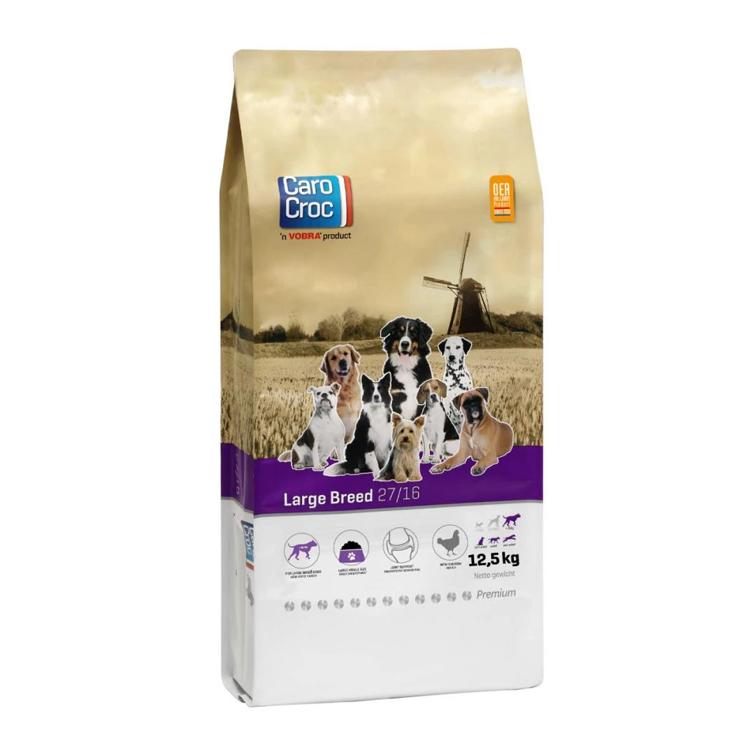 CaroCroc Hondenvoer Large Breed 12,5 Kg 1 CaroCroc Hondenvoer Large Breed 12,5 Kg