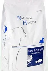 Natural Health Pure & Simple Large Bite Fish 2,5 Kg