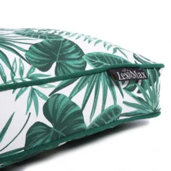 Lex & Max Boxbed Leaves Dark Green -Aanbiedingen Snoef Poot Winkel 8719733006419 1